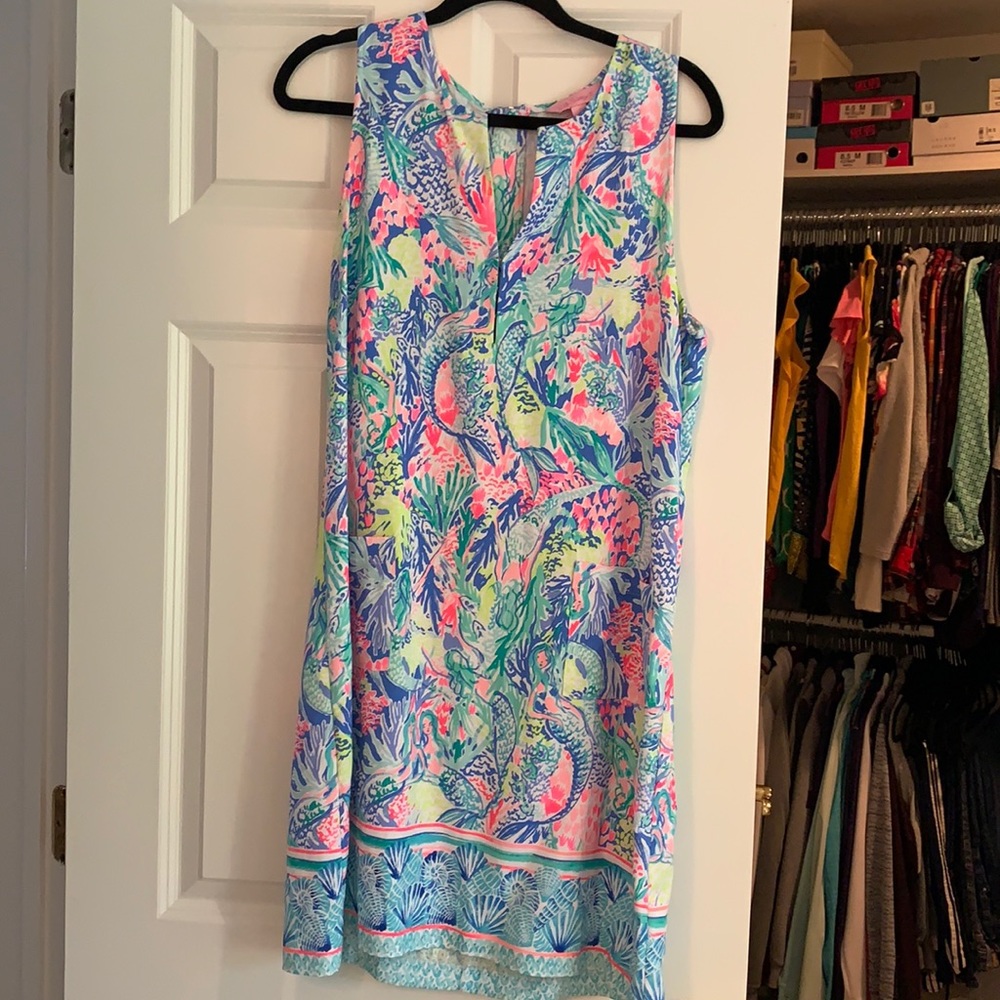 Like new Lilly Pulitzer mermaid cove dress